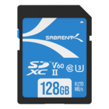 N/A - 128GB V60 SD UHS-II 270M / W170MB/s SD Memory Card
