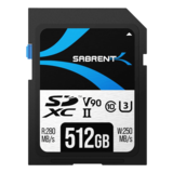 N/A - 512GB V90 UHS-II SD Card 280 / 250MB/s SD Memory Card