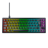 Keyboard - XTRFY K5V2 Compact, RGB, Cherry MX2A Red, Wired, Black, Mechanical Gaming Keyboard