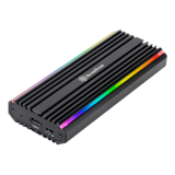 N/A - MS13B for PCIe NVMe M.2 SSD External Hard Drive Enclosure, Black