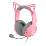 Headsets - Kraken Kitty V2, Virtual 7.1 Surround Sound, Wired, Quartz Pink, Gaming Headset