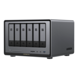 N/A - DXP6800 Pro, 6-bay NAS Server, Intel® Core™ i5-1235U 10-core 4.40GHz processor, 8GB DDR5 RAM, SATA 6Gb/s, M.2 NVMe / 2, 10GbLAN / 2, Thunderbolt 4 / 2