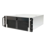Server Chassis - R400N-8P.3F.CR1K2, 3x 5.25" + 1x 3.5" External Bays, 3x 2.5" Internal Bays, 1200W PSU, CEB, Black/Grey, 4U Chassis - TAA Compliant