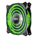 Case Fan - CHOPPER ADVANCE LPCPA12P-G120mm, Green LEDs, 1500 RPM, 70.38 CFM, 20 dBA, Cooling Fan