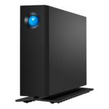 Storage Disk Drive - 10TB LaCie d2 Professional, USB-C 3.2 Gen 2, Portable, Black, External Hard Drive