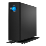 Storage Disk Drive - 16TB LaCie d2 Professional, USB-C 3.2 Gen 2, Portable, Black, External Hard Drive