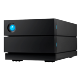 Storage Disk Drive - 36TB LaCie 2big RAID, USB-C 3.2 Gen 2, Black, External Hard Drive