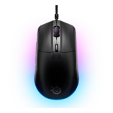 Mouse - Rival 3 Gen 2, 3 RGB Zones, 8500-dpi, Wired, Black, Optical Gaming Mouse