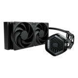 CPU Cooler - MasterLiquid 240 ATMOS Stealth, 240mm Radiator, Liquid Cooling System