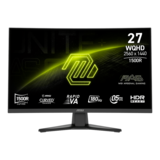 Monitor - MAG 275CQF E18, Curved, 27" Rapid VA, 2560 x 1440 (QHD), 0.5 ms, 180Hz, Gaming Monitor