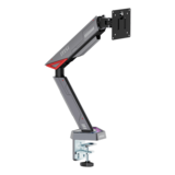 N/A - MPG MT161R, 17" - 45" Screens, Matte Black/Painted Grey, RGB Single Monitor Arm