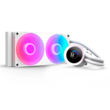 CPU Cooler - Kraken Plus 240 RGB, White, 240mm Radiator, Liquid Cooling System