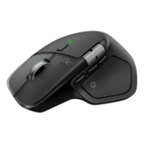 Mouse - MX Master 4, 8000-dpi, Bluetooth/Wireless, Black, Optical Ergonomic Mouse