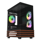 Computer Case - View 170 WS ARGB, Tempered Glass, No PSU, microATX, Black, Mini Tower Case