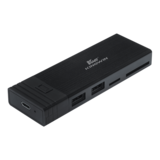 N/A - KWI-EM201, M.2 NVMe Enclosure Aluminum with USB Hub and Card Reader