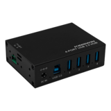 N/A - KWI-TPHUB04, Mountable Metal Industrial 4-Port USB 3.0 Hub