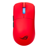 Mouse - ROG Harpe II Ace, RGB, 42000-dpi, Wired/Bluetooth/Wireless, Lava Red, Optical Gaming Mouse