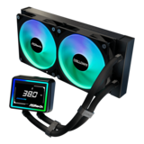 CPU Cooler - Challenger 240 Digital, 240mm Radiator, Liquid Cooling System