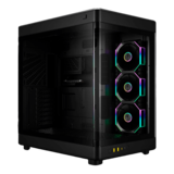 Computer Case - NESO P1 PRO, Tempered Glass, No PSU, E-ATX, Black, Full Tower Case