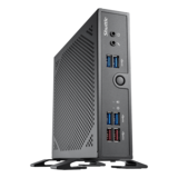 PC Barebone - XPC Slim DS50U300, Intel® U300, 2x DDR5 SO-DIMM, 2x M.2, 1x 2.5" HDD/SSD, Fanless PC Barebone