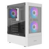 Computer Case - TALOS E3 MESH WH, Tempered Glass, No PSU, ATX, White, Mid Tower Case