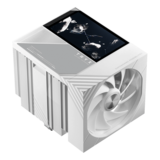 CPU Cooler - TURRIS 620, White, 165mm Height, 280W TDP, Copper/Aluminum CPU Cooler