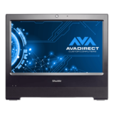 PC Barebone - XPC All-in-One X50V8 Black, 15.6" HD LED, Touch, Intel® Celeron® 5205U, 2x DDR4 SO-DIMM Memory, 1x M.2, 1x 2.5" SSD/HDD, Intel® UHD Graphics, Fanless Barebone PC