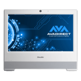 N/A - XPC All-in-One X50V9U300 White, 15.6" HD LED, Touch, Intel® U300, 2x DDR5 SO-DIMM Memory, 2x M.2, 1x 2.5" SSD/HDD, Intel® UHD Graphics, Fanless Barebone PC