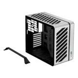 Computer Case - C34 Horizon Pro, Tempered Glass, No PSU, ATX, Moonlit Silver, Mid Tower Case