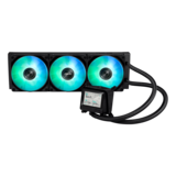 CPU Cooler - MAX Gaming LC 360 ARGB LCD, 360mm Radiator, Liquid Cooling System