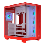 Computer Case - View 380 XL TG ARGB, Tempered Glass, No PSU, ATX, Flaming Orange, Mid Tower Case