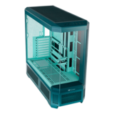 Computer Case - View 600 TG, Tempered Glass, No PSU, E-ATX, Transformative Teal, Full Tower Case