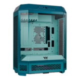 Computer Case - The Tower 600, Tempered Glass, No PSU, ATX, Transformative Teal, Mid Tower Case