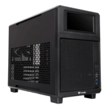 Computer Case - TR200, Mesh Panel, LCD, No PSU, microATX, Black, Mini Tower Case