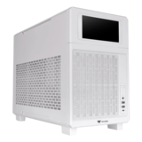 Computer Case - TR200, Mesh Panel, LCD, No PSU, microATX, Snow, Mini Tower Case