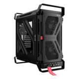 Computer Case - WARTHOG RS Airflow, Tempered Glass, No PSU, E-ATX, Black, Mid Tower Case