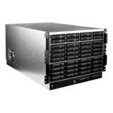 Server Chassis - E Storage E8M42, 1x 5.25", 42x 3.5" Hotswap Bays, No PSU, E-ATX, Black, 8U Chassis