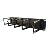 N/A - 2U Cable Management Panel, 19", 5 Rings