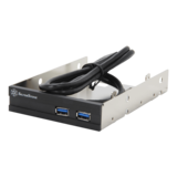 N/A - SST-FP36B, Internal, 3.5" to 2x2.5" Bay, 2xUSB 3.0, USB Hub