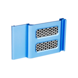 N/A - DD-300-SE-BLUE, 3U, Blue, Bezel for SE series