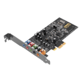 Sound Card - Sound Blaster Audigy Fx, 5.1 Channels, 24-bit / 96 kHz, 106 dB SNR, PCIe Sound Card