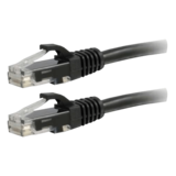 N/A - 9ft Cat6a Snagless Unshielded (UTP) Ethernet Network Patch Cable - Black