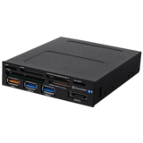 N/A - AC0031, Internal, 3.5" Bay, 2xUSB 3.0, e-SATA, Charging Port, Card Reader