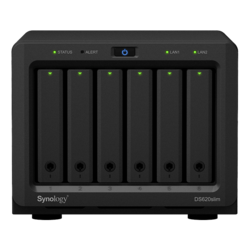 Synology DiskStation DS620slim (480GB SSD Included)
