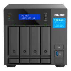 QNAP TVS-h474-PT-8G (2TB HDD Included)