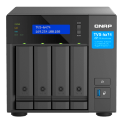 QNAP TVS-h474-PT-8G (2TB HDD Included)