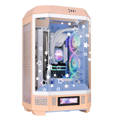 Blissful Peach Fuzz Micro Tower Custom Gaming PC (B650)