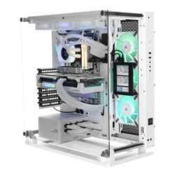 White Gaming PC – Ryzen 7 9800X3D + RX 9070 XT