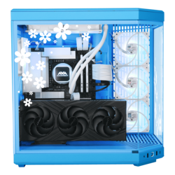 Blissful Blue Gaming PC (AMD)