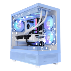 Blissful Blue Gaming PC (Intel, View 270 Plus)